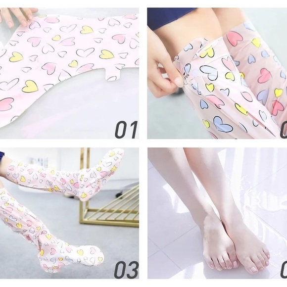 4 Pairs Arm Wrap Hand Mask & Leg Wrap Foot Mask Ser - Picture 6 of 9